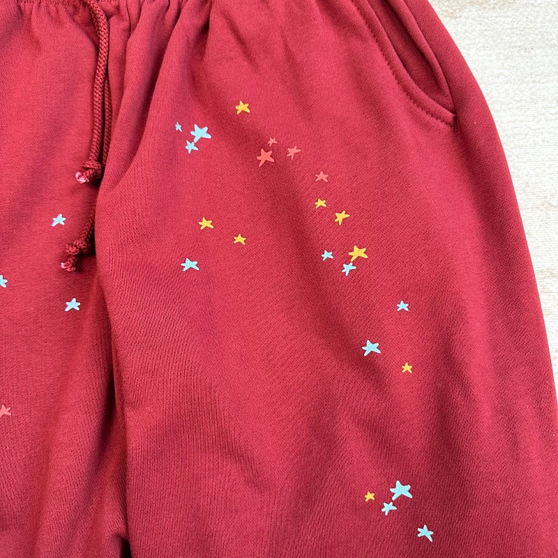Sp5Der Logo Sweatpant Maroon
