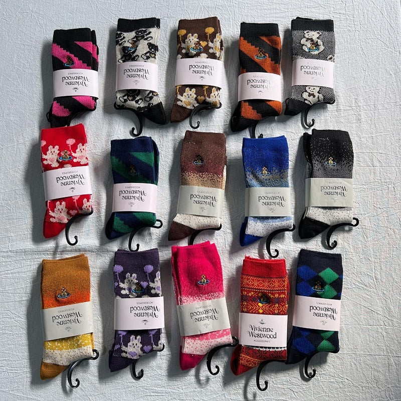 Vivienne Westwood Crew Socks - Multicolor