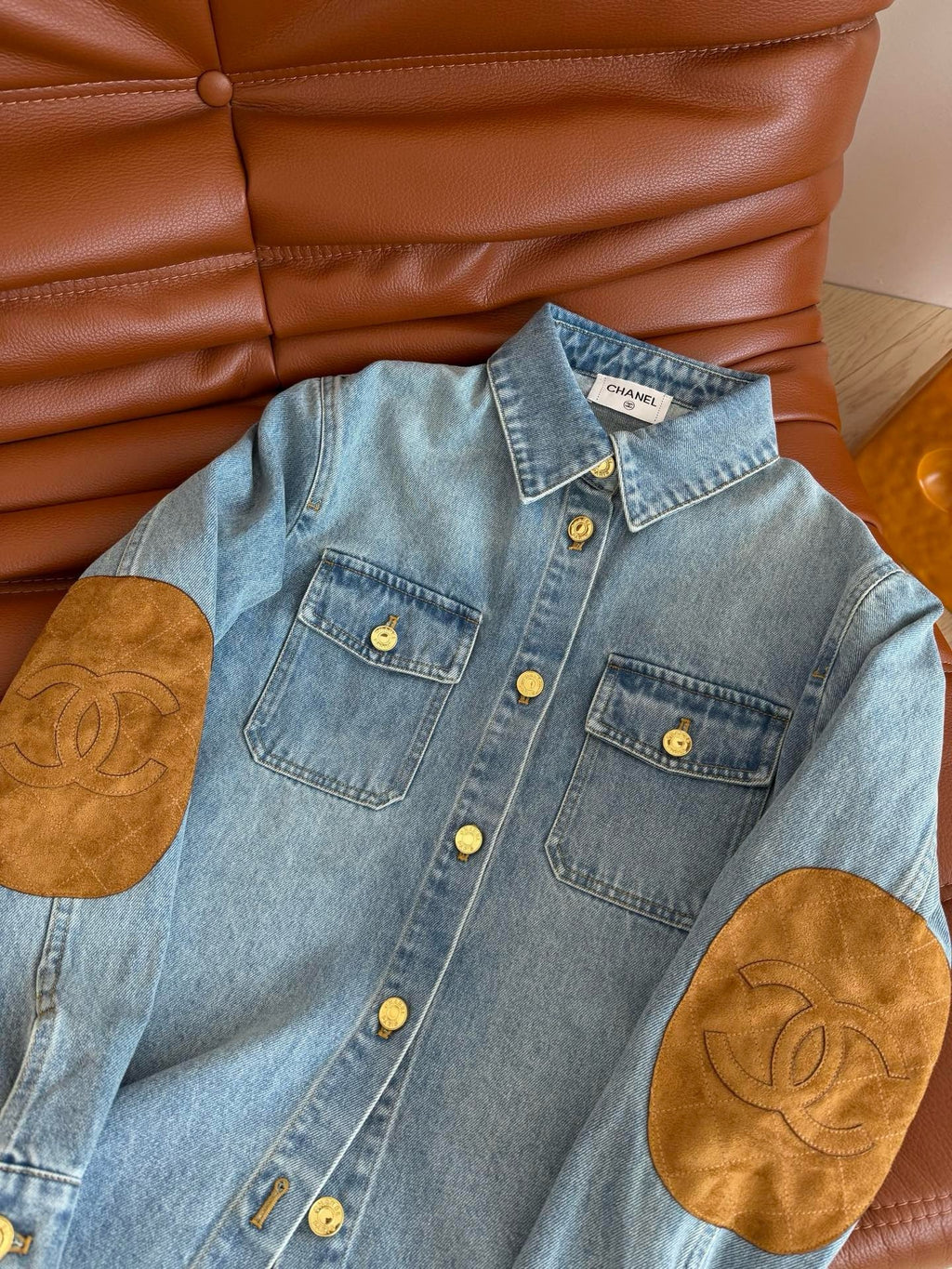 Logo Denim Shirt
