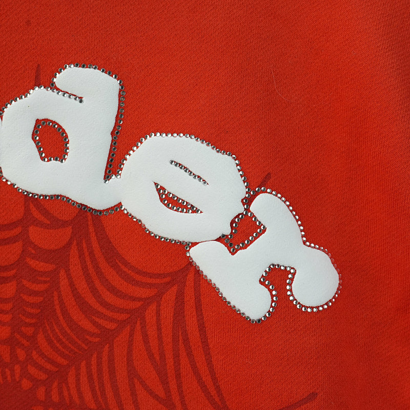 Sp5Der Websuit Hoodie Orange