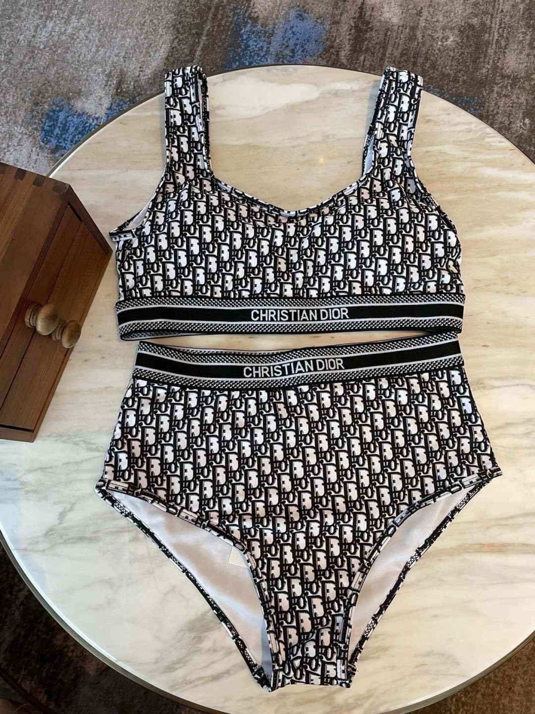 Oblique Bikini Set