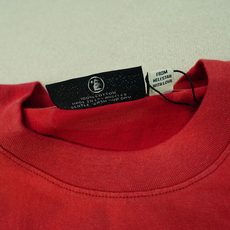 Hellstar Warm Up T-Shirt Red