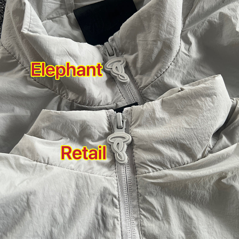 Syna-World Shell Tracksuit - Grey/Green