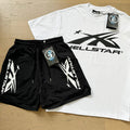Hellstar Sport Zip-Up Tracksuit Set (Black/White) V2