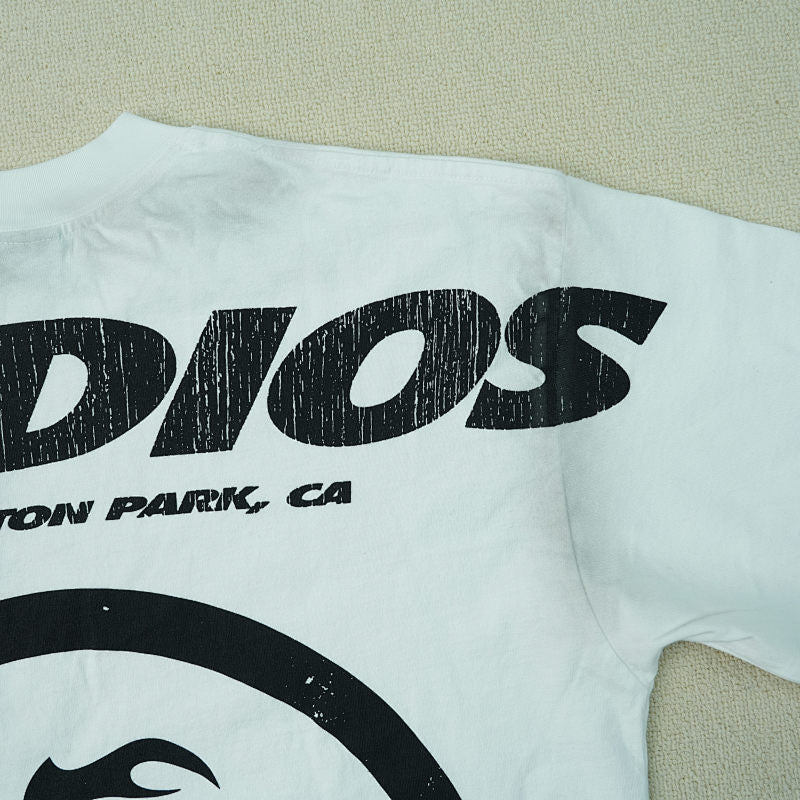 Hellstar Studios Cartoon Logo T-Shirt Gray