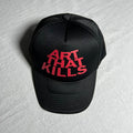 Art That Kills Trucker Hat - Black/Red