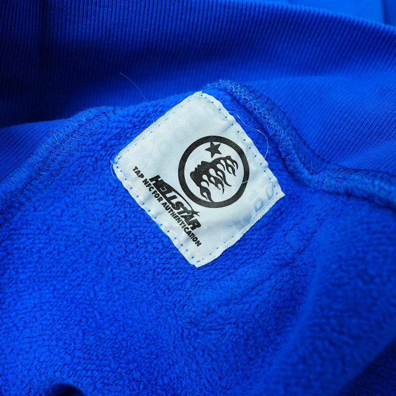 Hellstar Gel Hoodie Blue
