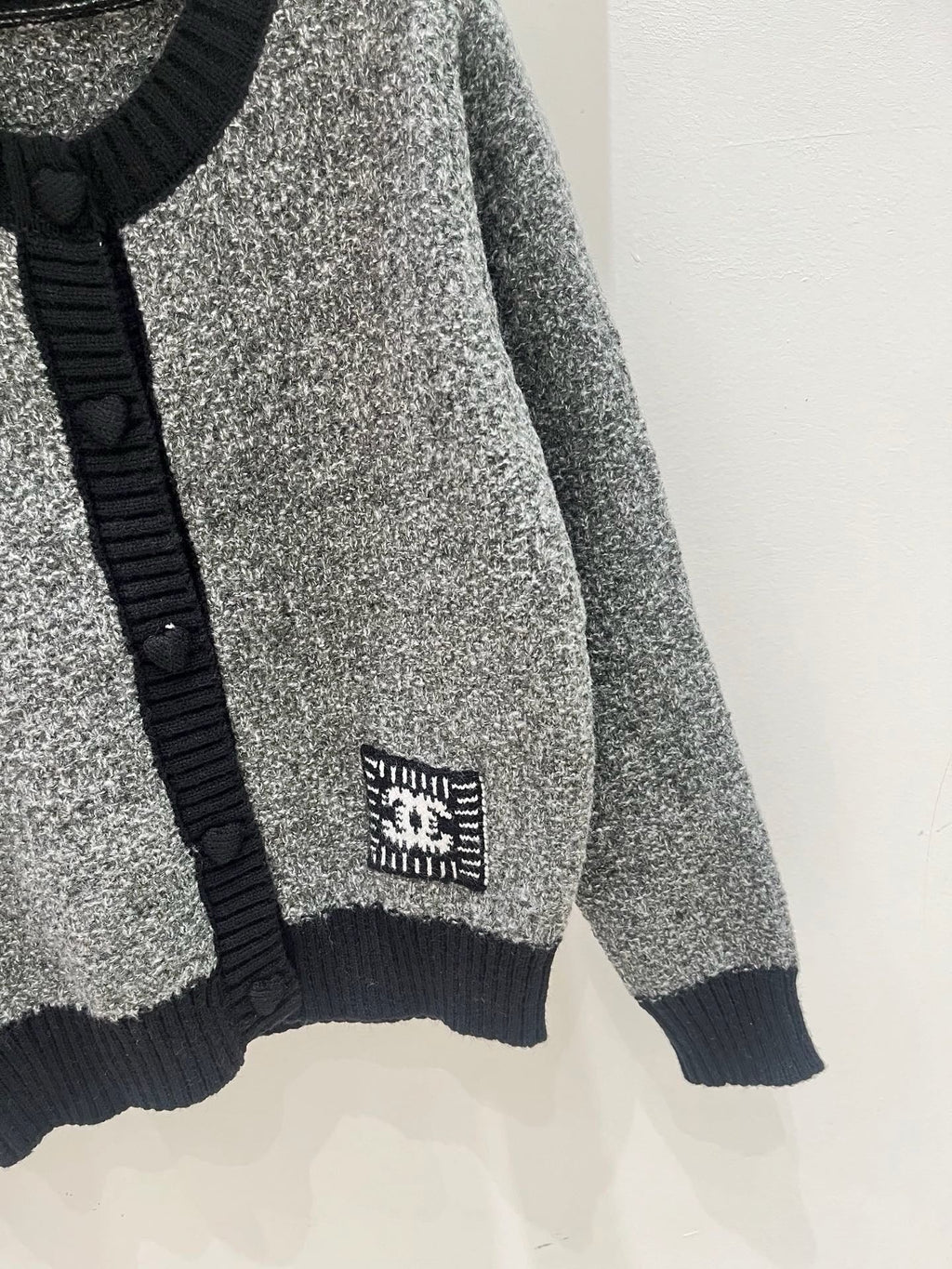 Logo Knit Cardigan