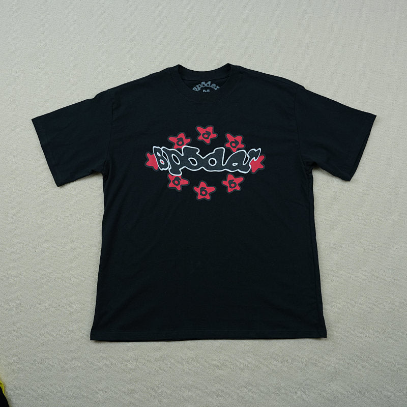 Sp5Der Warped Tee Black