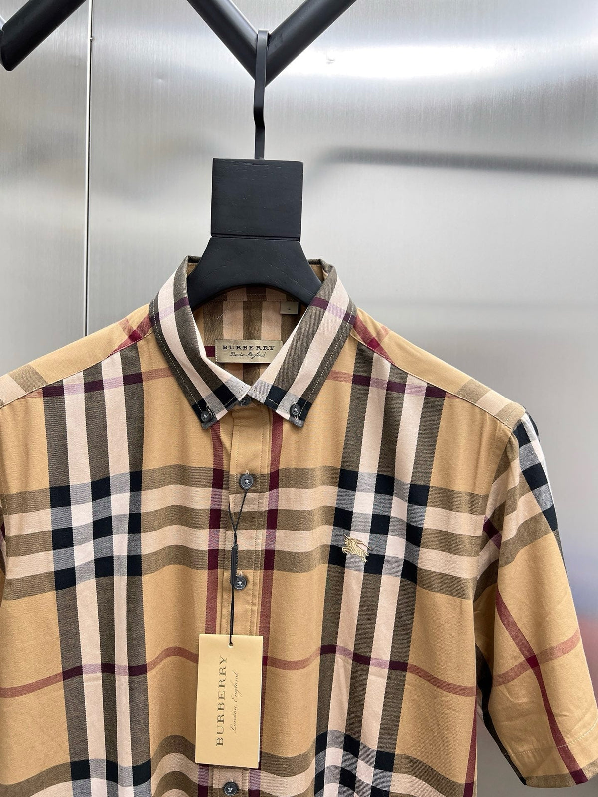 Check Cotton Shirt