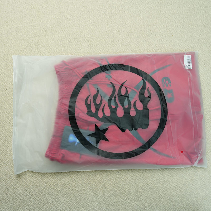 Hellstar Warm Up Shorts Red