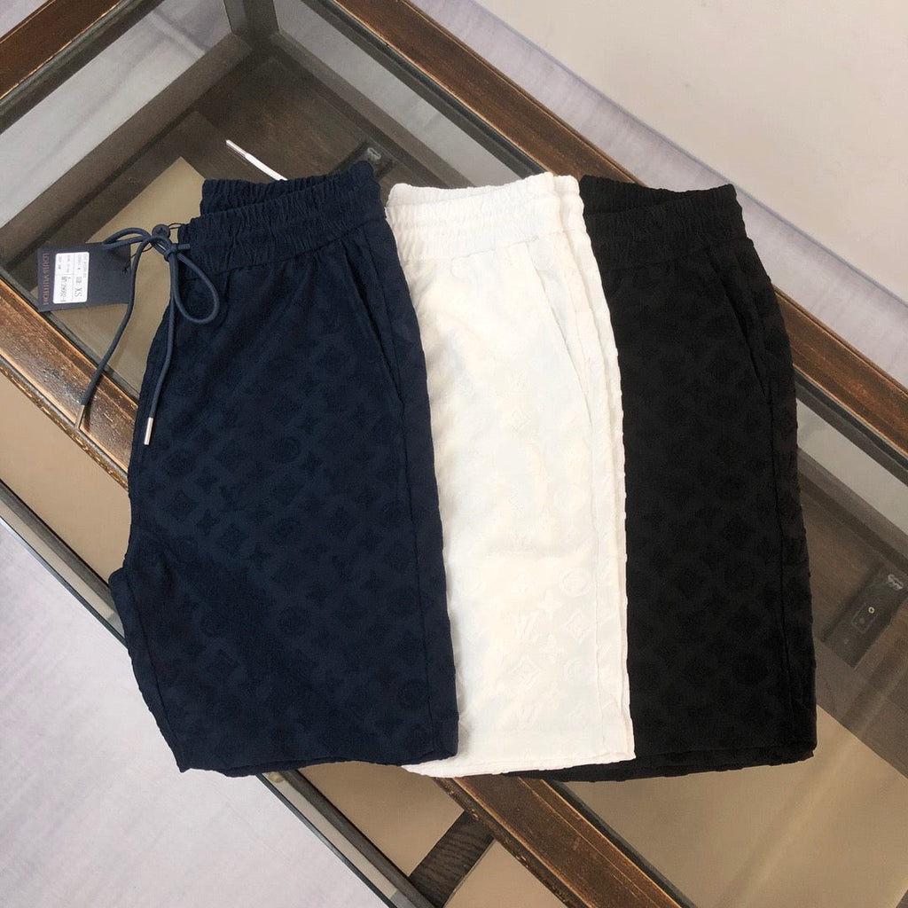Monogram Embossed Shorts
