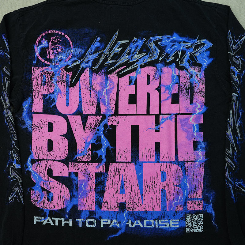 Hellstar Powered By The Star L/S Tee Black