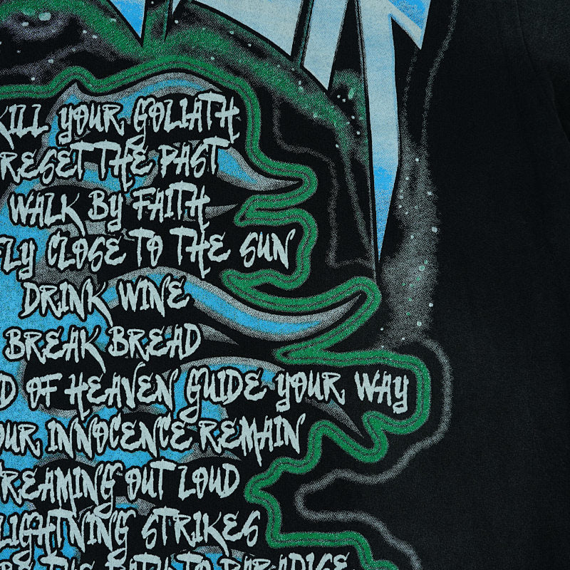 Hellstar The Future T-Shirt Black/Blue