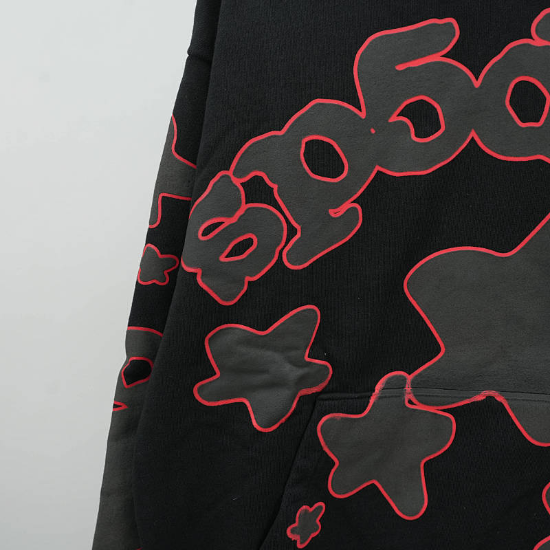 Sp5Der Beluga Outline Hoodie