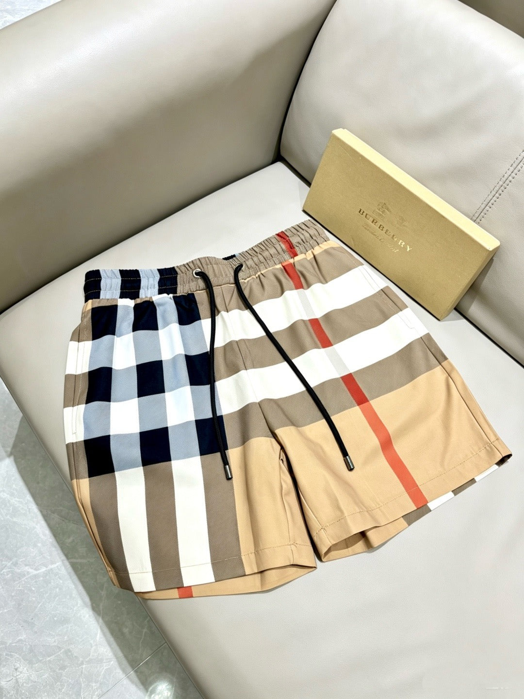 Vintage Check Swim Shorts