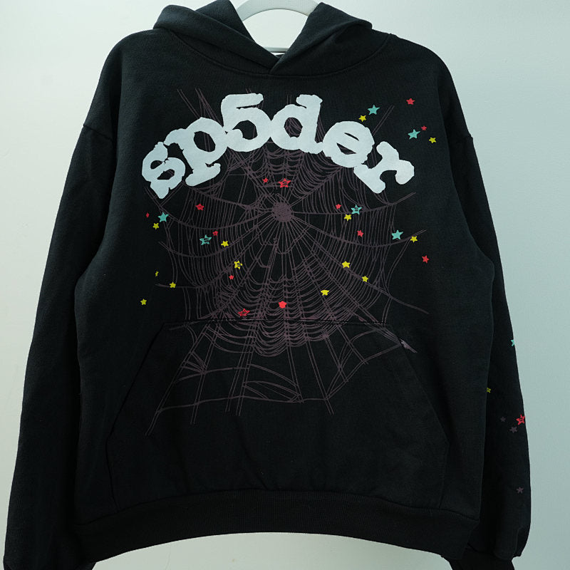 Sp5der Hoodie Black
