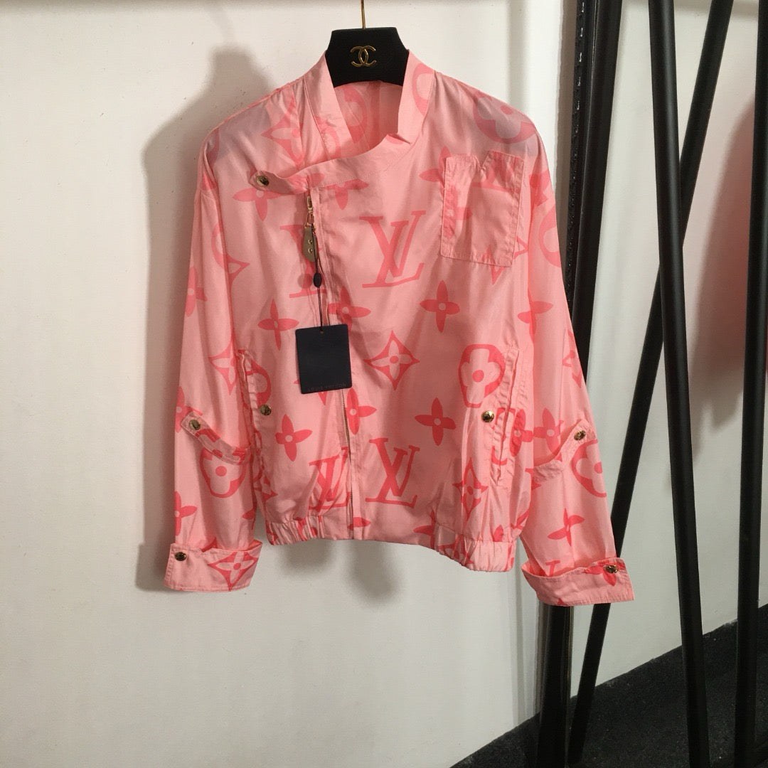 Monogram Windbreaker Jacket Set