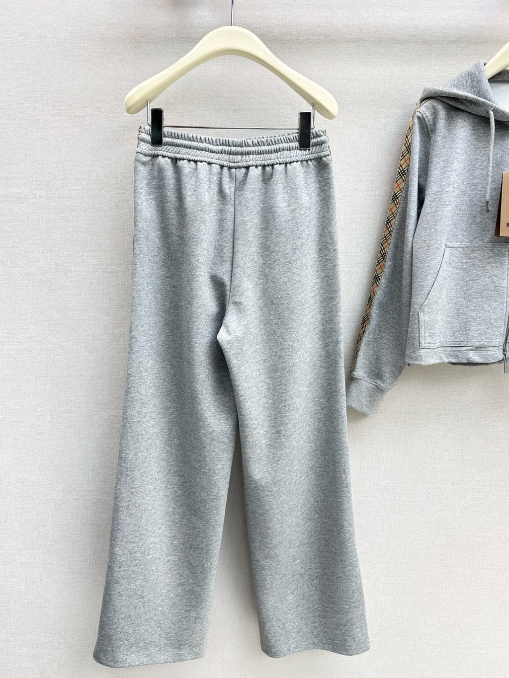 Check Tracksuit Set