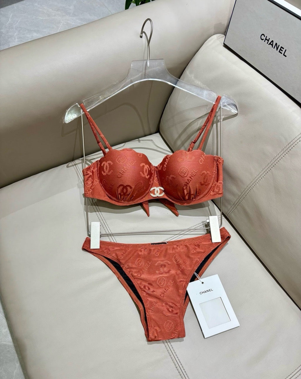 Bandeau Bikini Set