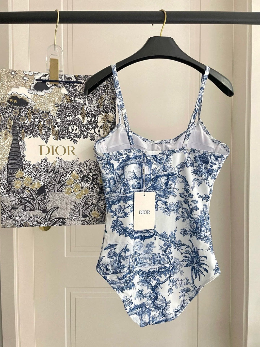 Toile de Jouy 2-Piece Swimsuit