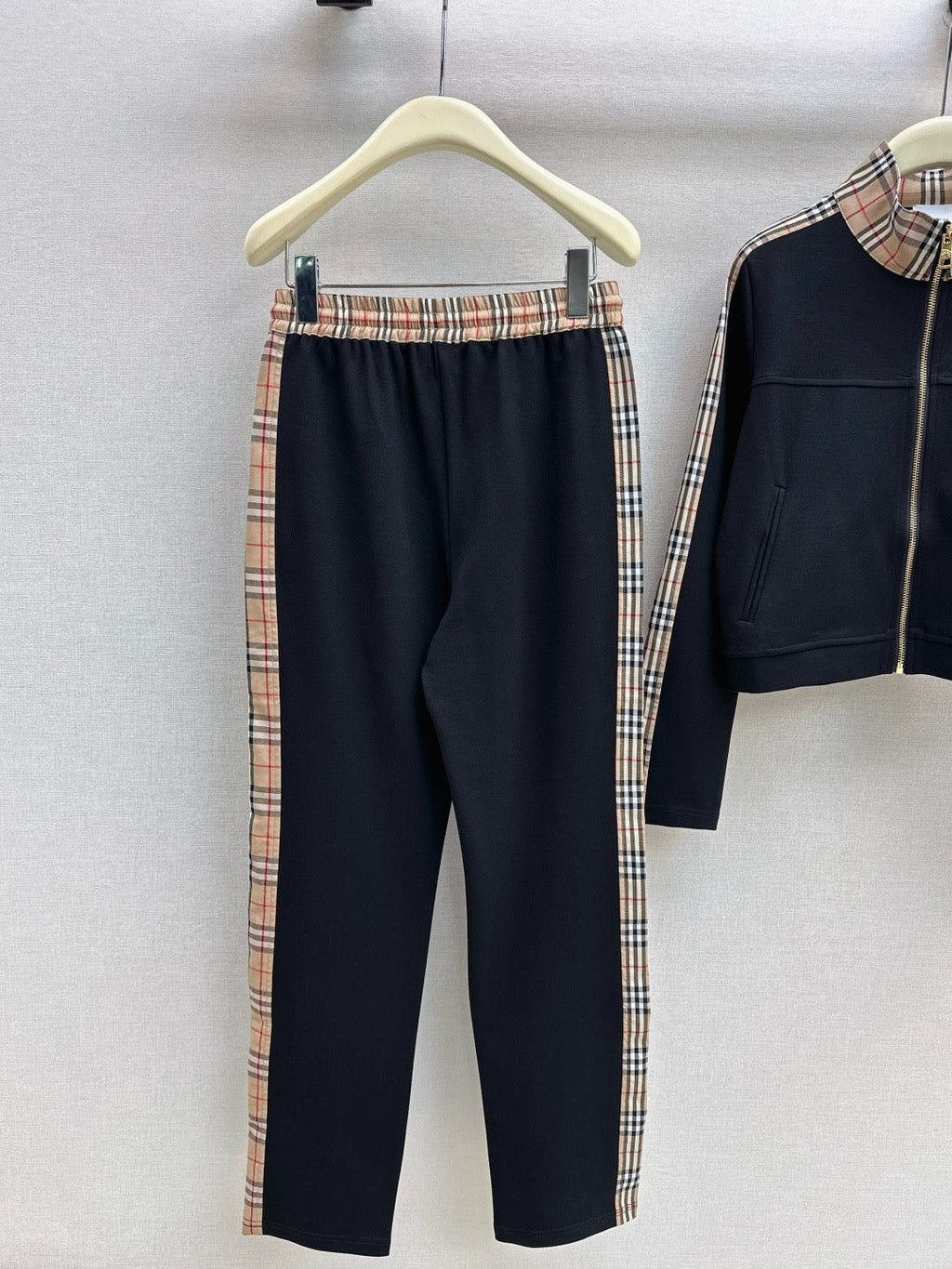 EKD Vintage Check Trim Tracksuit