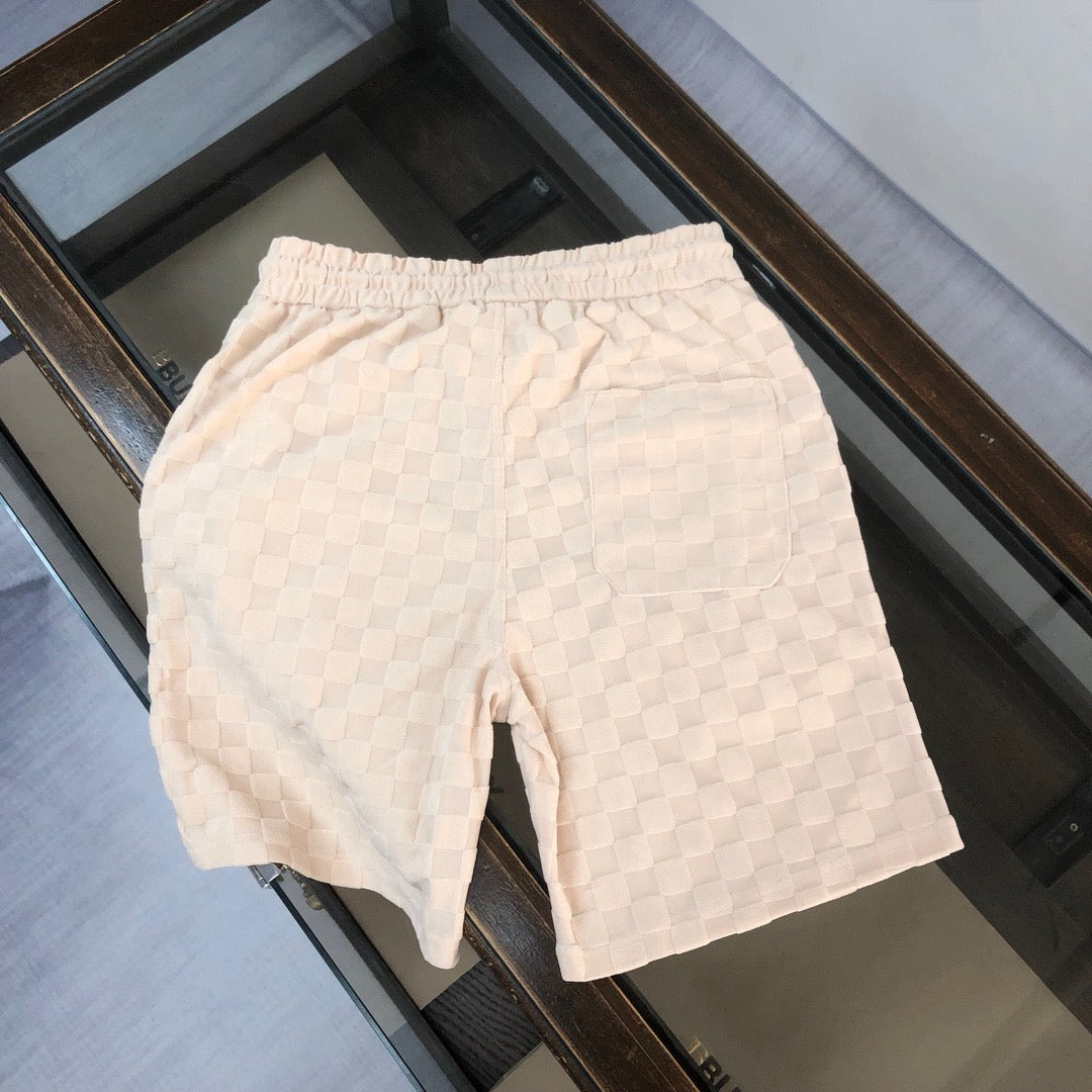 Monogram Embossed Shorts