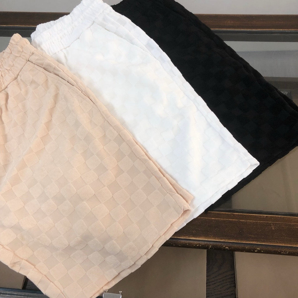 Monogram Embossed Shorts