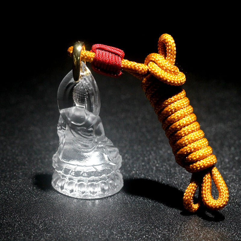 Sacred Shakyamuni Liuli Pendant for Peace & Alignment