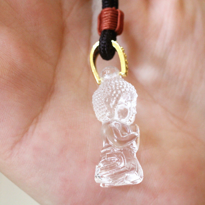 Little Buddha Child Liuli Pendant¨CThe Joyful Awakening