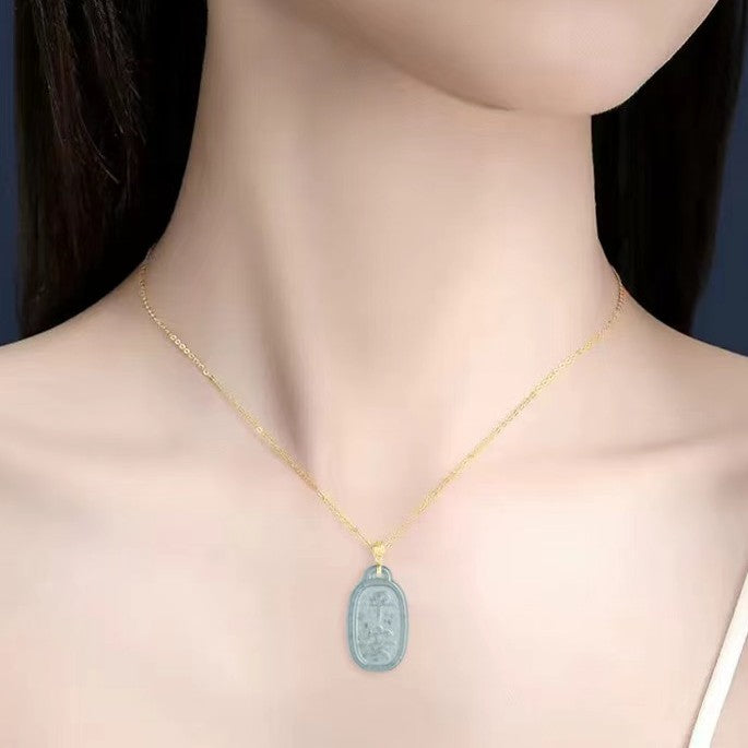 Pingan Jade Necklace-Protection and Safety