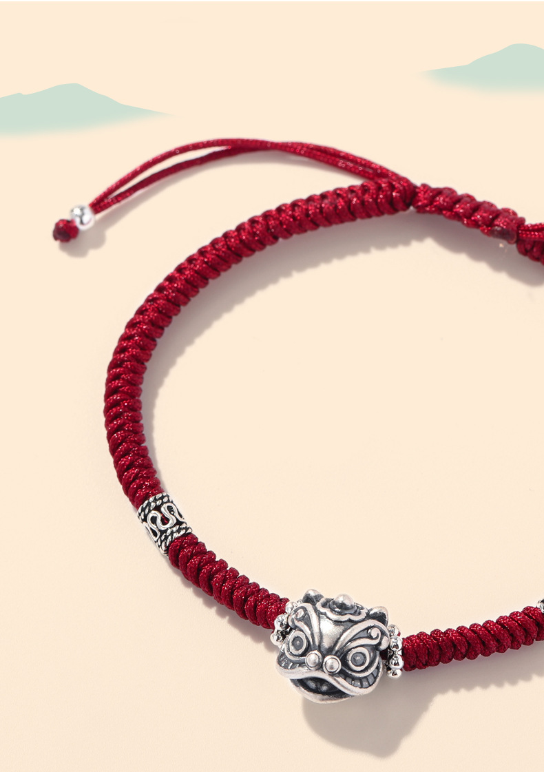 Wealth Ingots Red String Bracelet For Couple-Prosperity Abundance