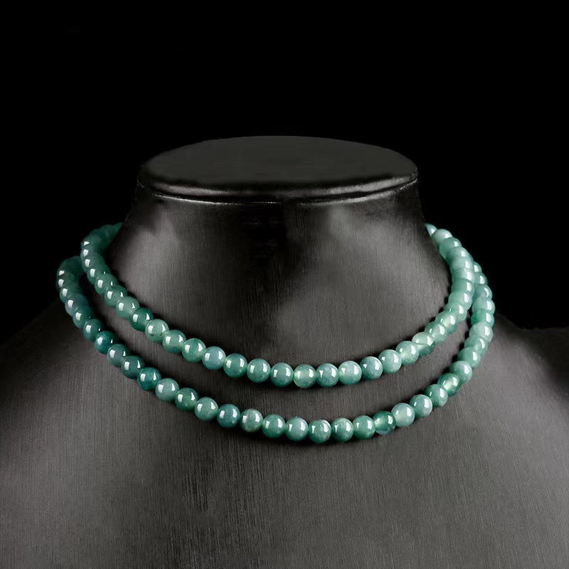 Mala Prayer 108 Beads Jade Bracelet-Protective Healing