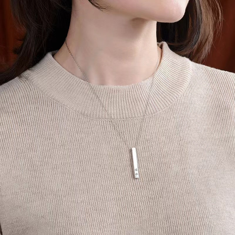 Lucky Clouds Silver Pendant-Prosperity Luck