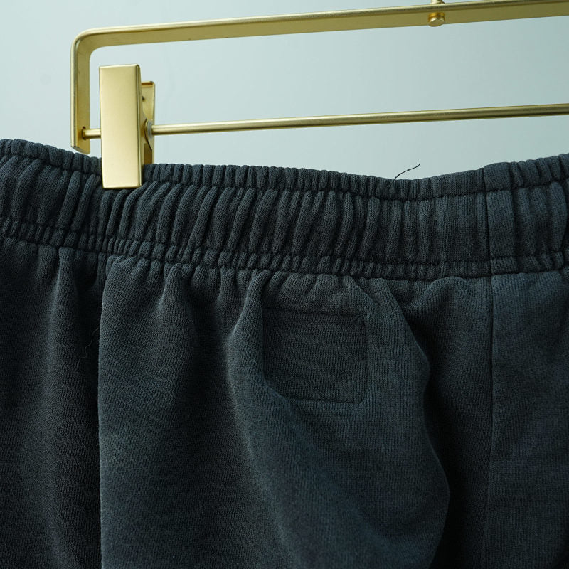 Hellstar No Guts No Glory Closed Elastic Bottom Sweatpants Midnight Dye Black