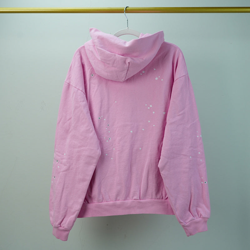 Sp5der Atlanta Hoodie Pink