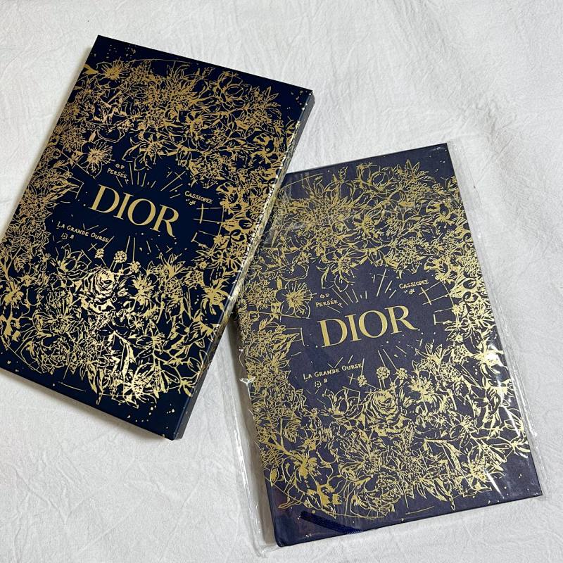 Dior Notebook - Navy/Gold
