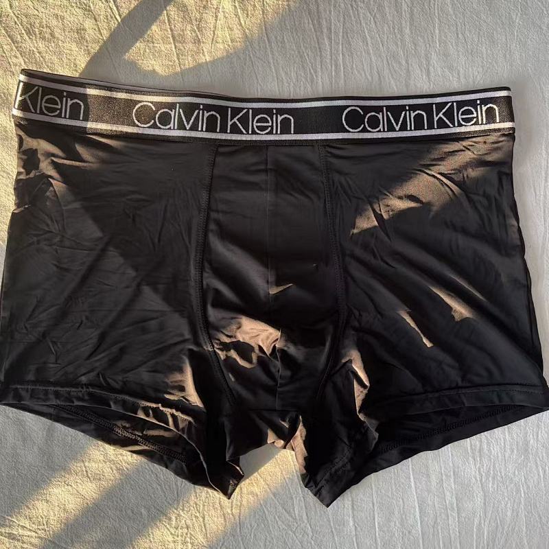 Calvin Klein Men's Boxer Briefs with Logo Waistband
