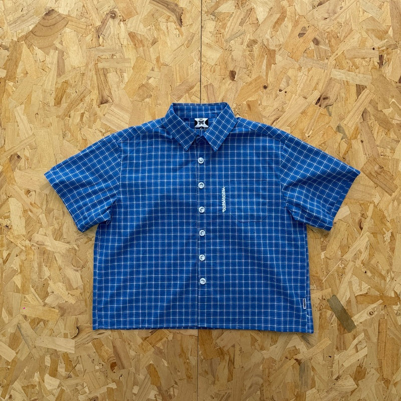 Mertra Plaid Shirt - Blue
