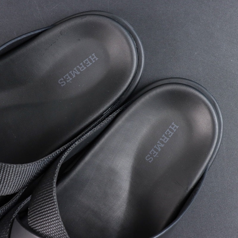 Hermes Izmir Sandal - Noir/Black