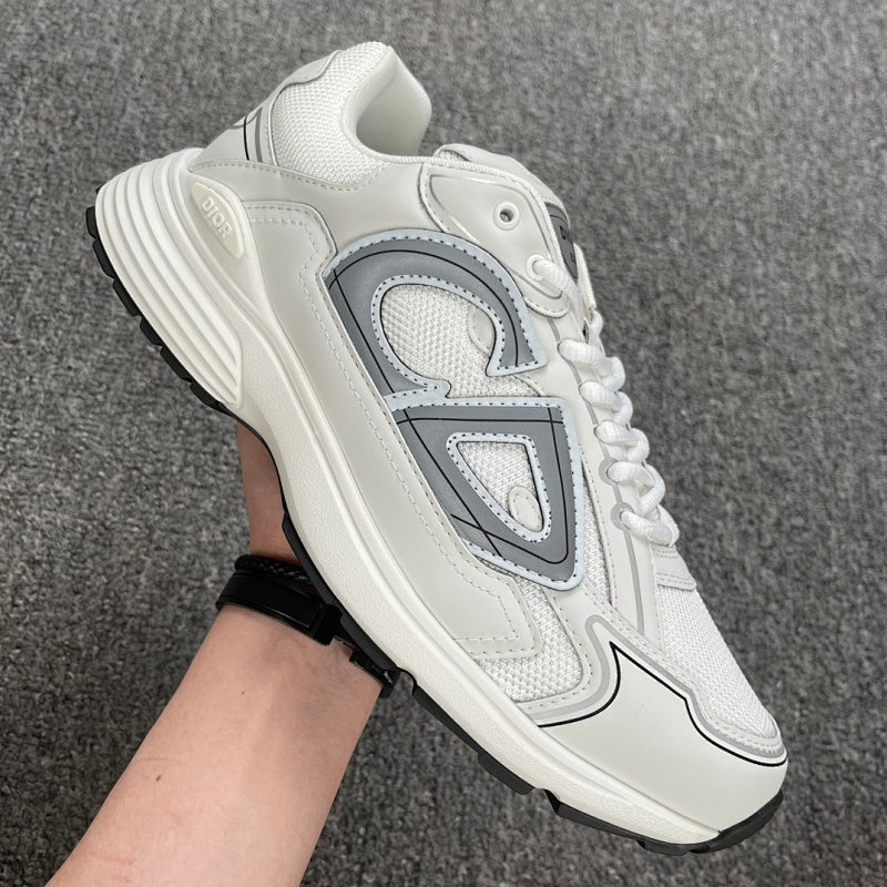 Dior B30 Sneaker — Light Grey Silver