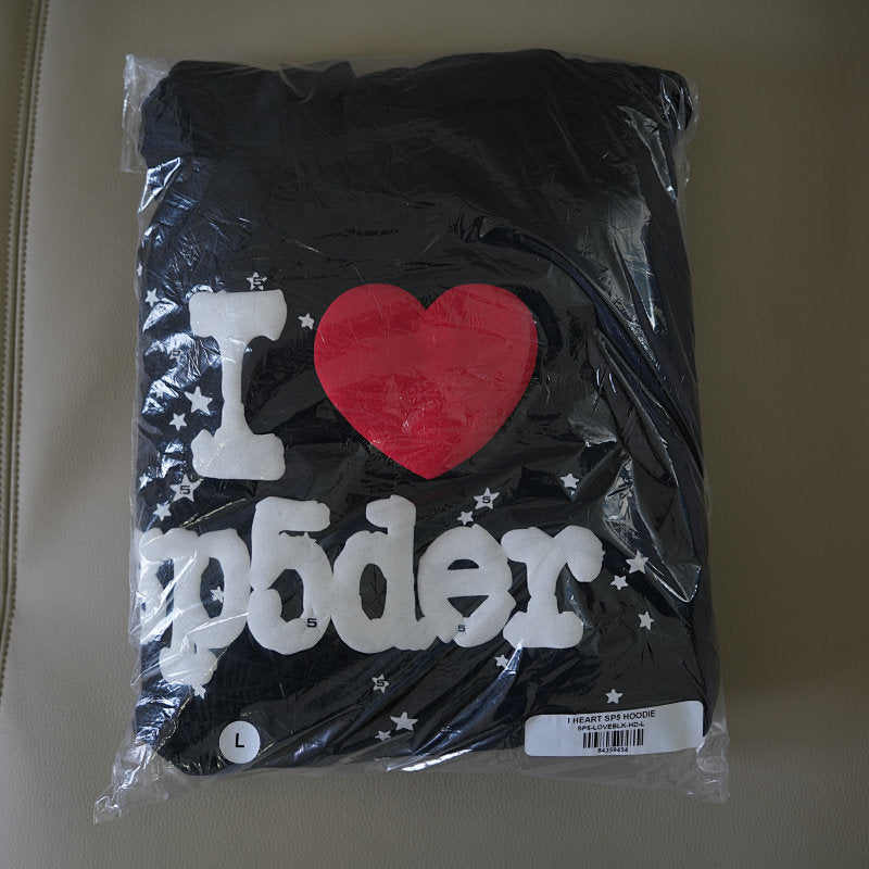 Sp5Der Iheart Sp5 Souvenir Hoodie Black