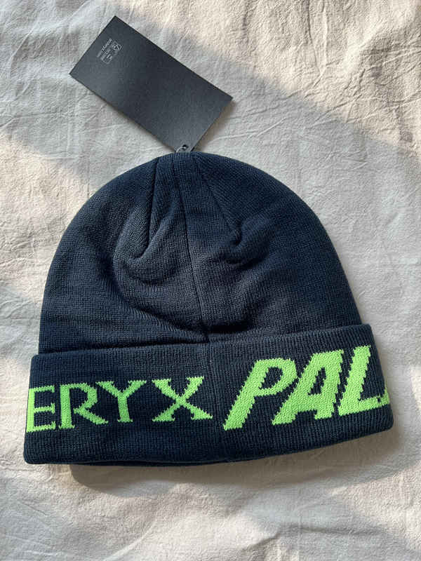 Knit Beanie Hat with Logo Graphic