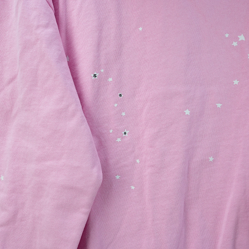 Sp5der Atlanta Hoodie Pink