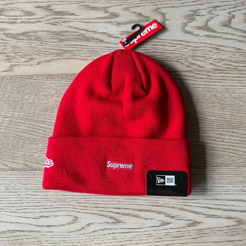 Supreme x New Era Box Logo Beanie