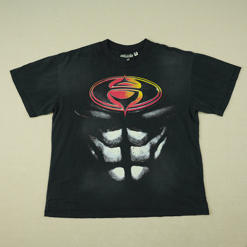 Hellstar Superhero T-Shirt Black