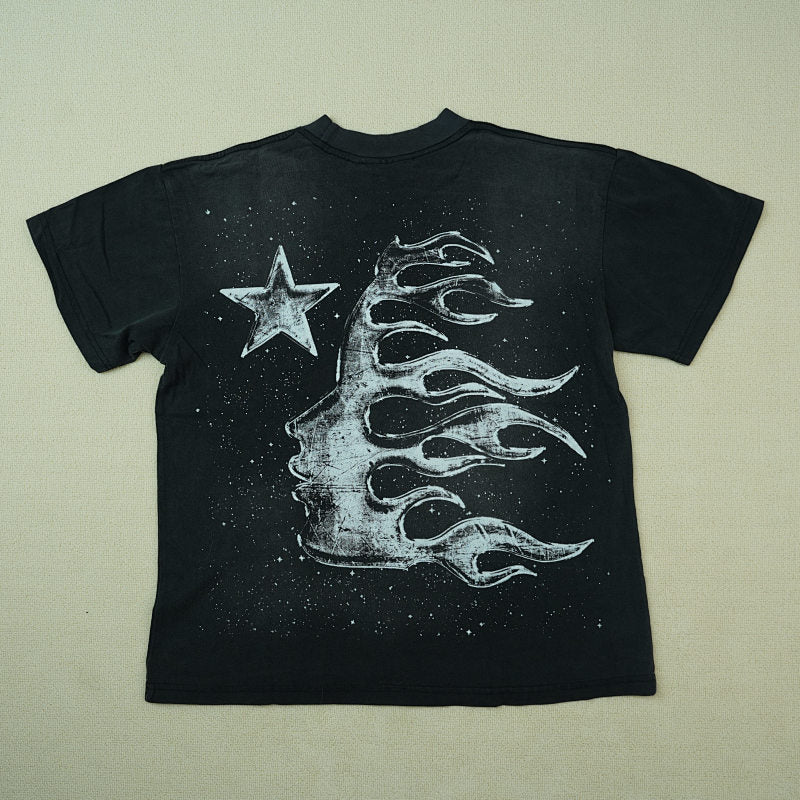 Hellstar Chrome Logo T-Shirt Black