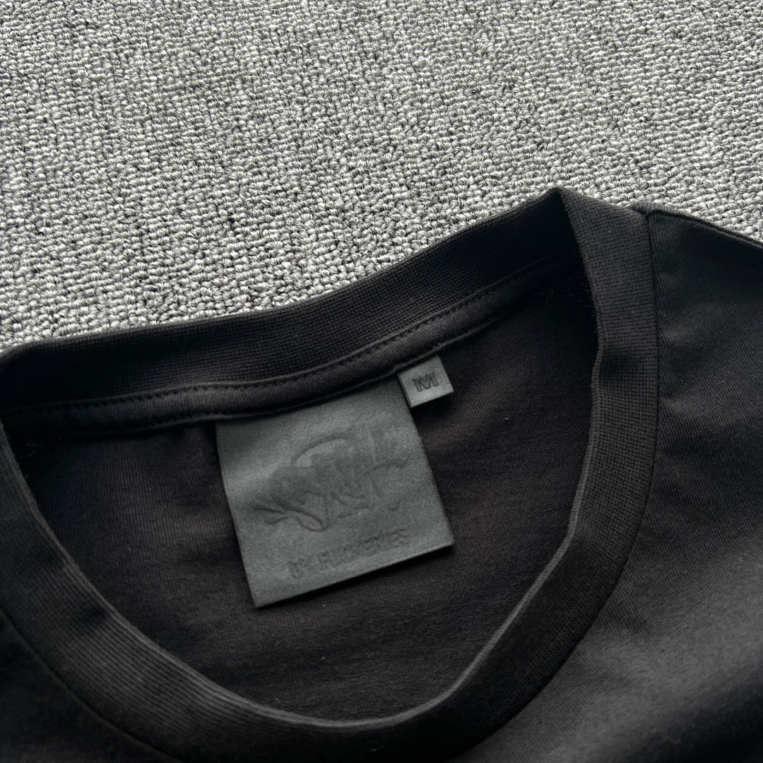 HALO Tee Black White