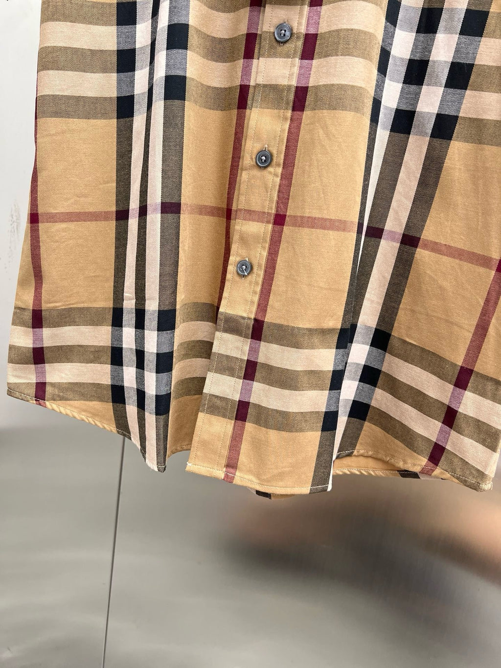 Check Cotton Shirt