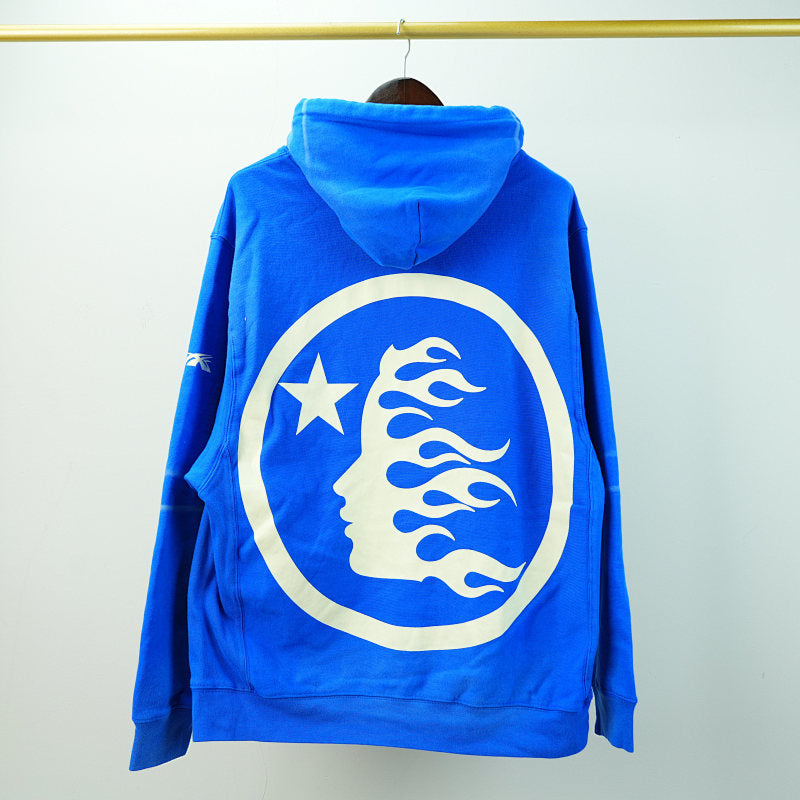 Hellstar No Guts No Glory Hoodie.Blue